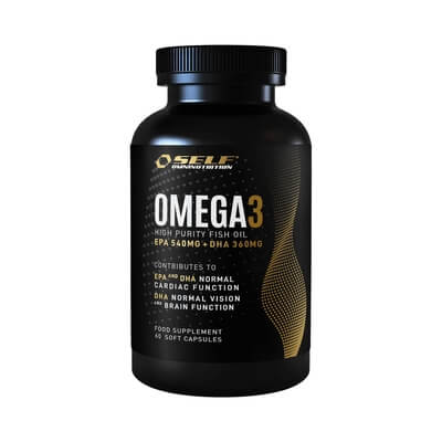 Omega 3 Fish Oil, 60 kapslar, Self