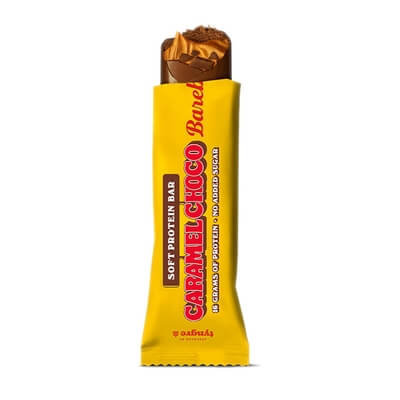 Barebells Protein Bar, 55 g, Caramel Soft Choco