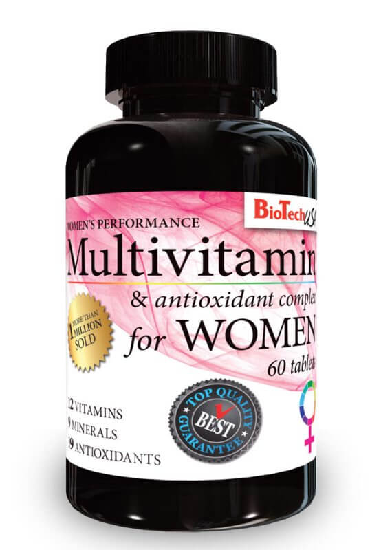 Multivitamin for Woman, 60 tabl, BioTech USA