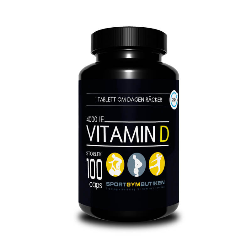 Vitamin D, Sportgymbutiken, 100 tabletter