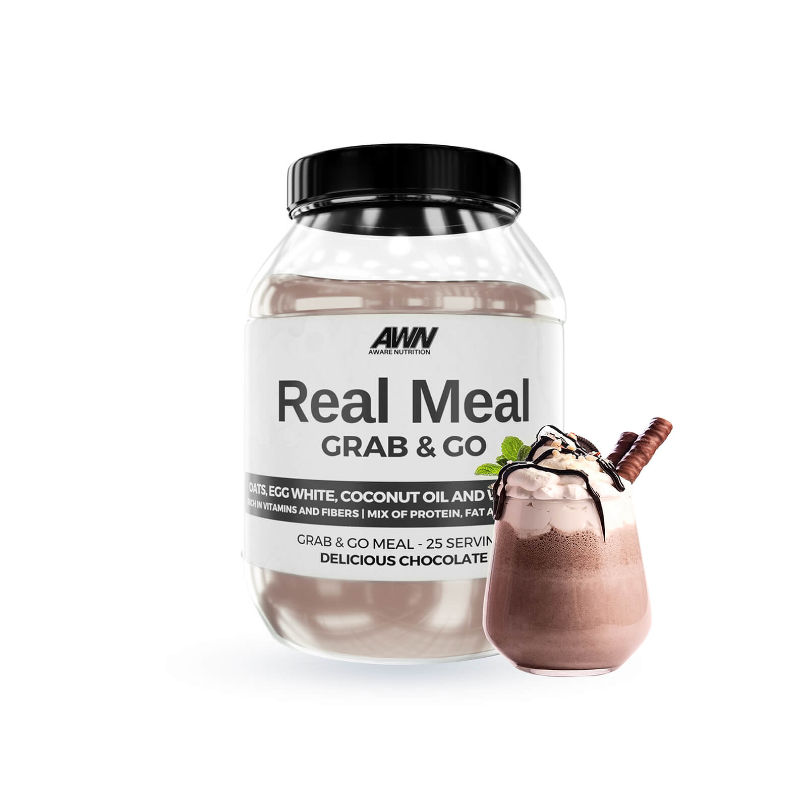 Kolla Real Meal, 1250 g, Aware Nutrition hos SportGymButiken.se