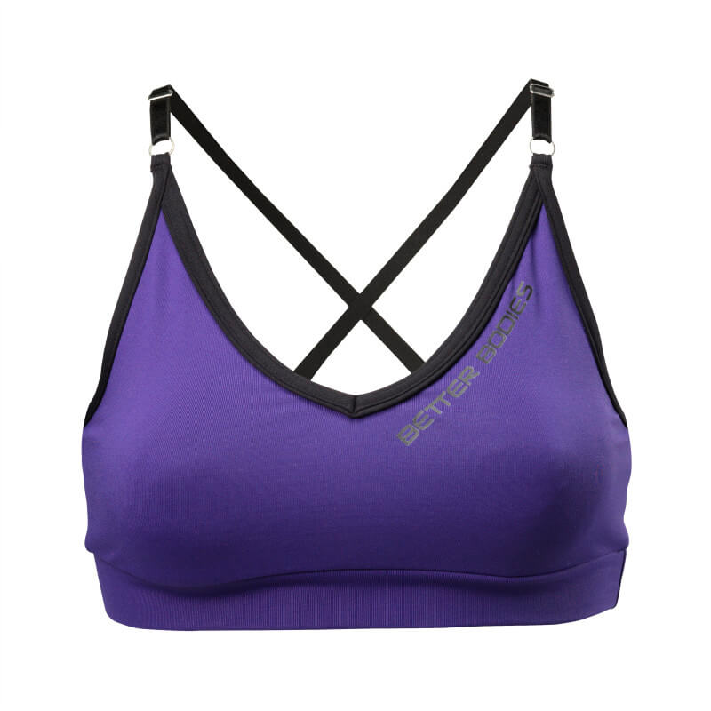 Cherry Hill Short top, athletic purple, Better Bodies