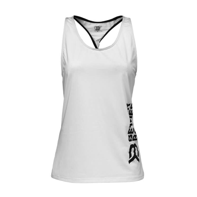 Kolla in Women's Mesh T-back, white/grey, Better Bodies hos SportGymButiken.se