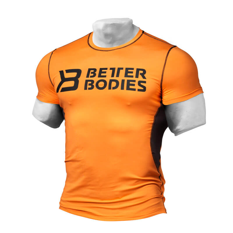 Kolla in Tight Function Tee, orange/grey, Better Bodies hos SportGymButiken.se
