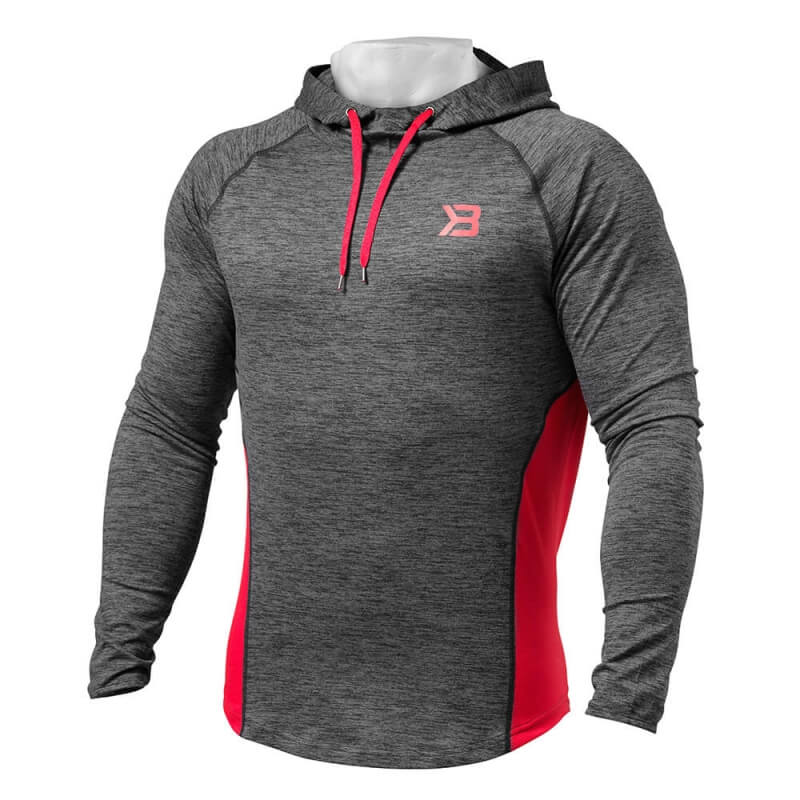 Performance Mid Hood, graphite/red, Better Bodies