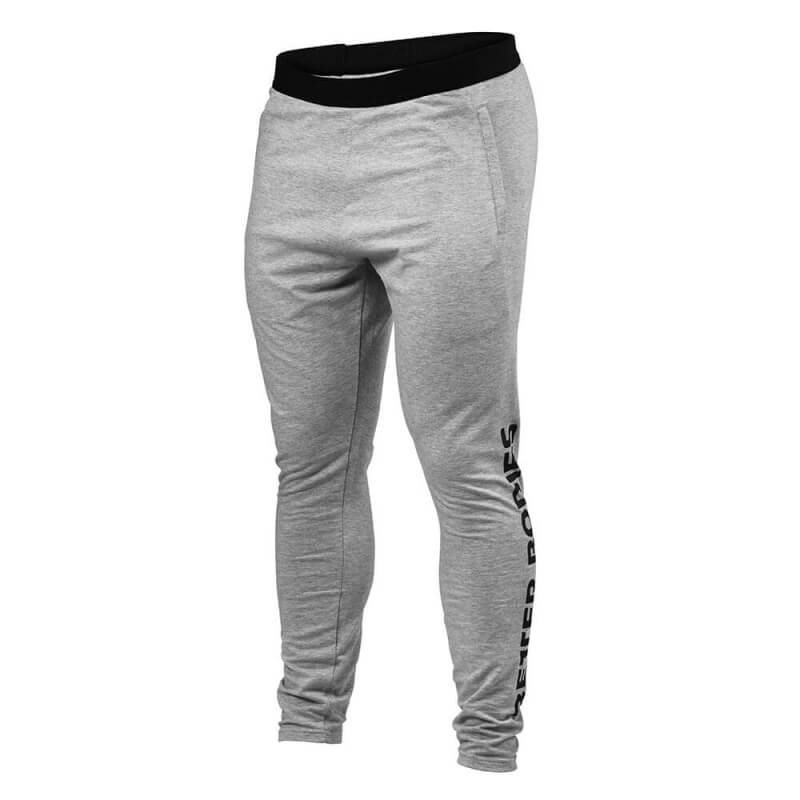 Kolla in Hudson Jersey Pants, grey melange, Better Bodies hos SportGymButiken.se