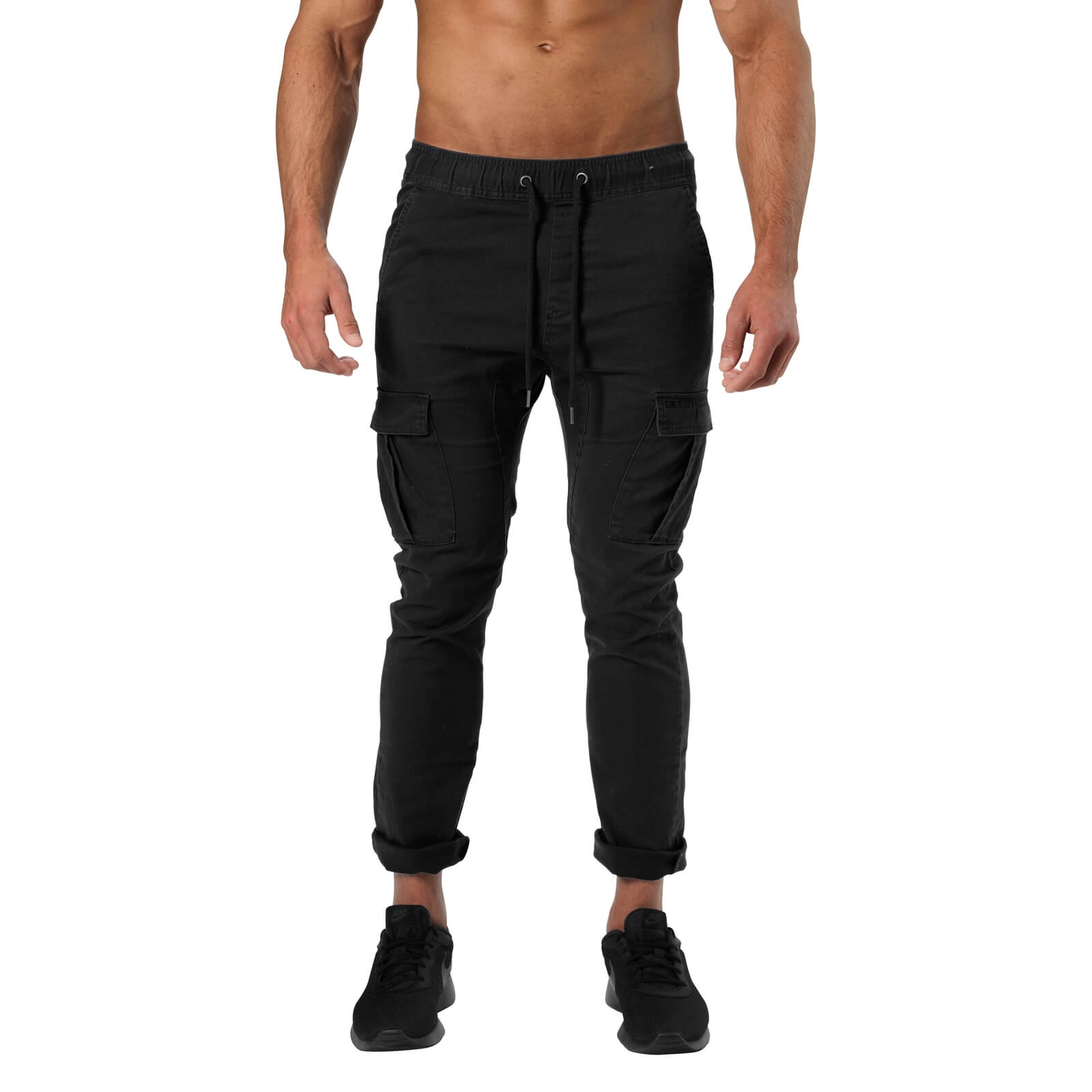 Kolla in Harlem Cargo Pants, wash black, Better Bodies hos SportGymButiken.se