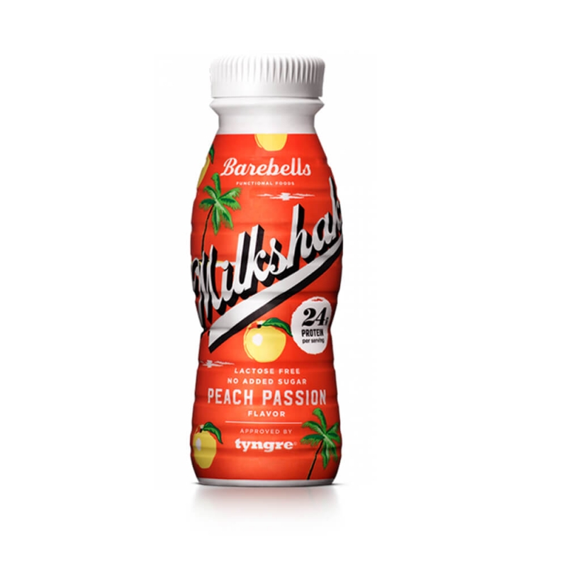 Kolla in Barebells Milkshake Limited Edition, 330 ml, Peach Passion hos SportGym
