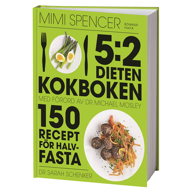 Kolla in 5:2-Dieten - Kokboken hos SportGymButiken.se