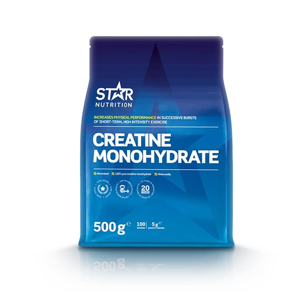 Kolla Creatine Monohydrate, 500 g, Star Nutrition hos SportGymButiken.se