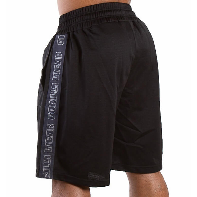 Kolla in Dunellen Mesh Shorts, black, Gorilla Wear hos SportGymButiken.se