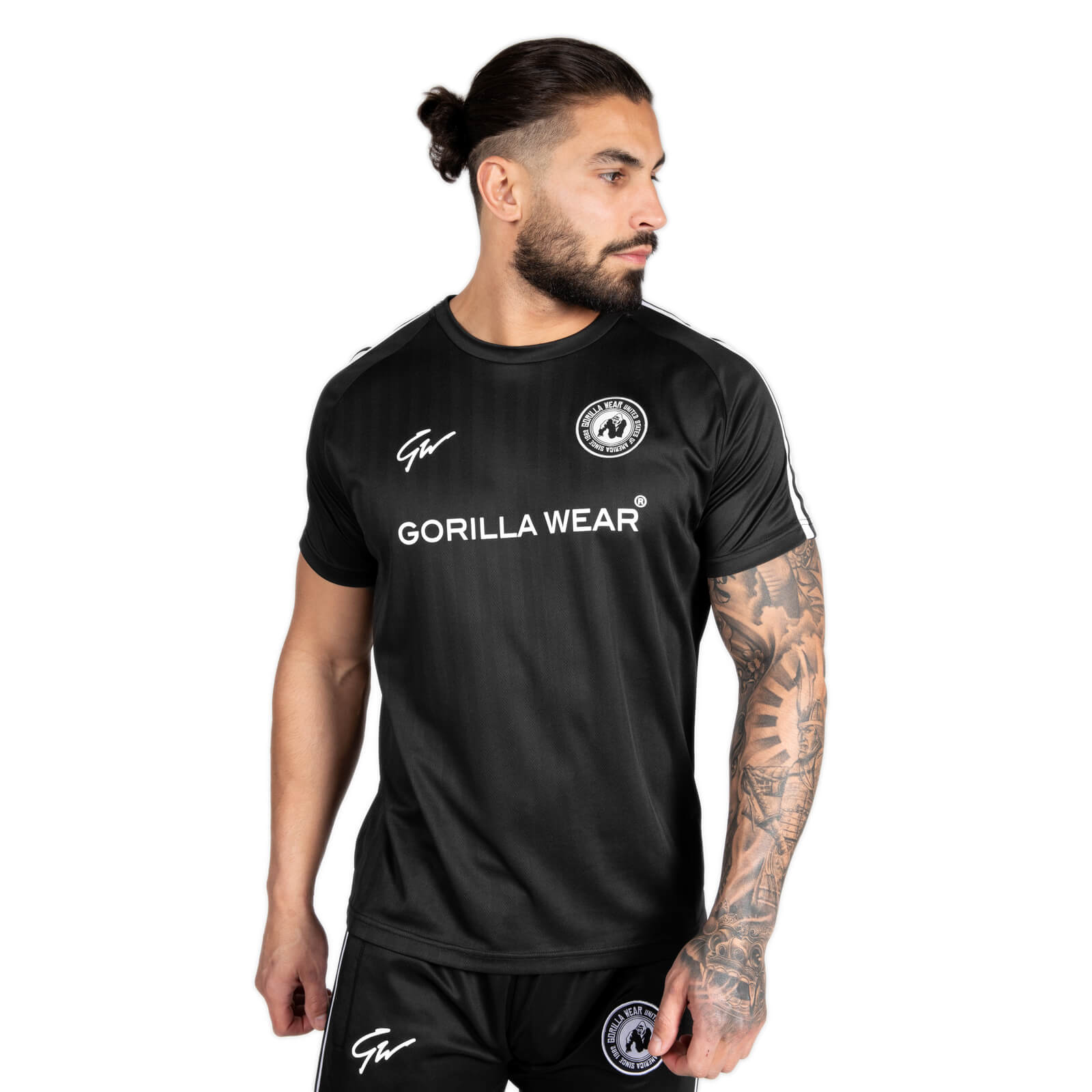 Kolla Stratford T-Shirt, black, Gorilla Wear hos SportGymButiken.se