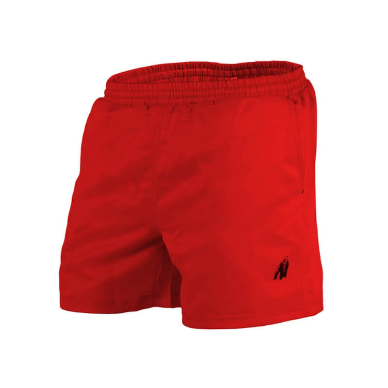 Kolla in Miami Shorts, red, Gorilla Wear hos SportGymButiken.se