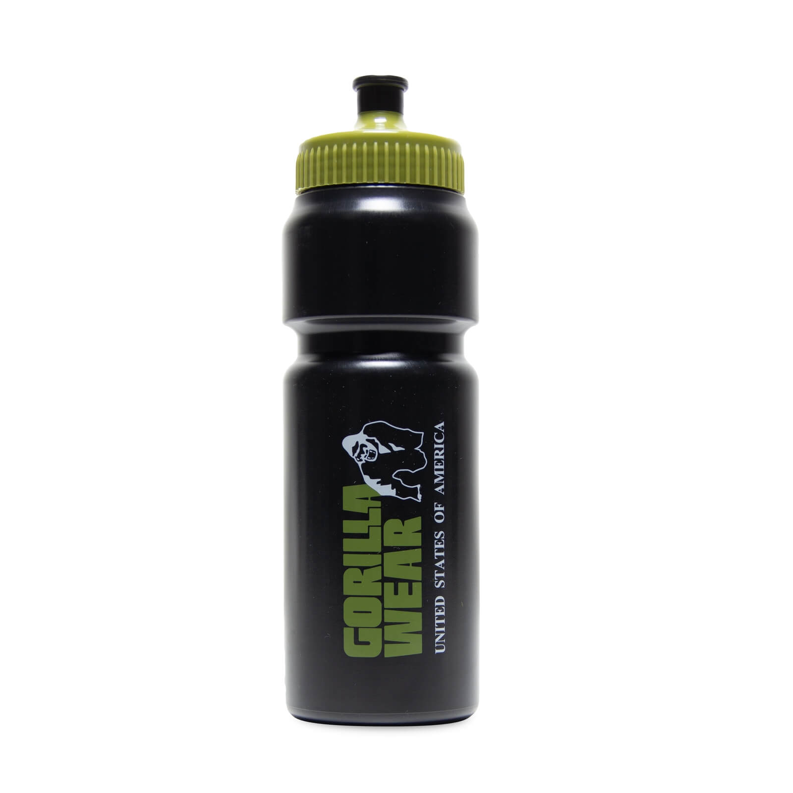 Kolla in Classic Sports Bottle 750 ml, black/army green, Gorilla Wear hos SportG