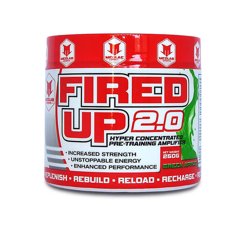 Fired-Up 2.0 , 250 g, Medlab Sports