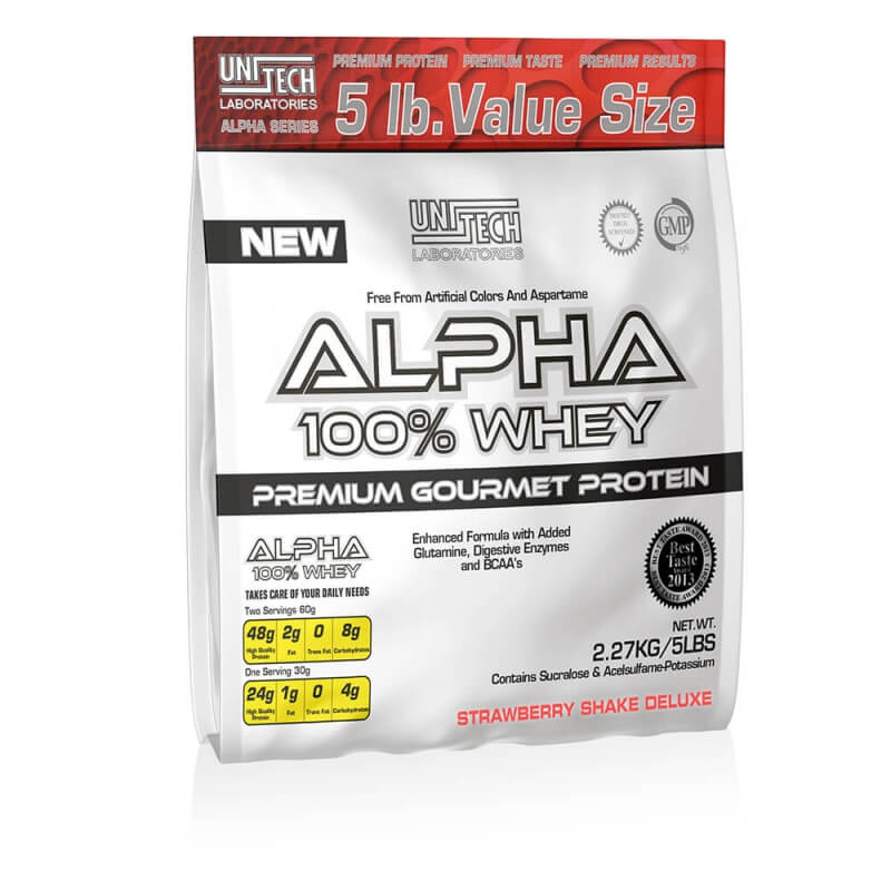 Alpha 100% Whey, 2,27 kg, Unitech