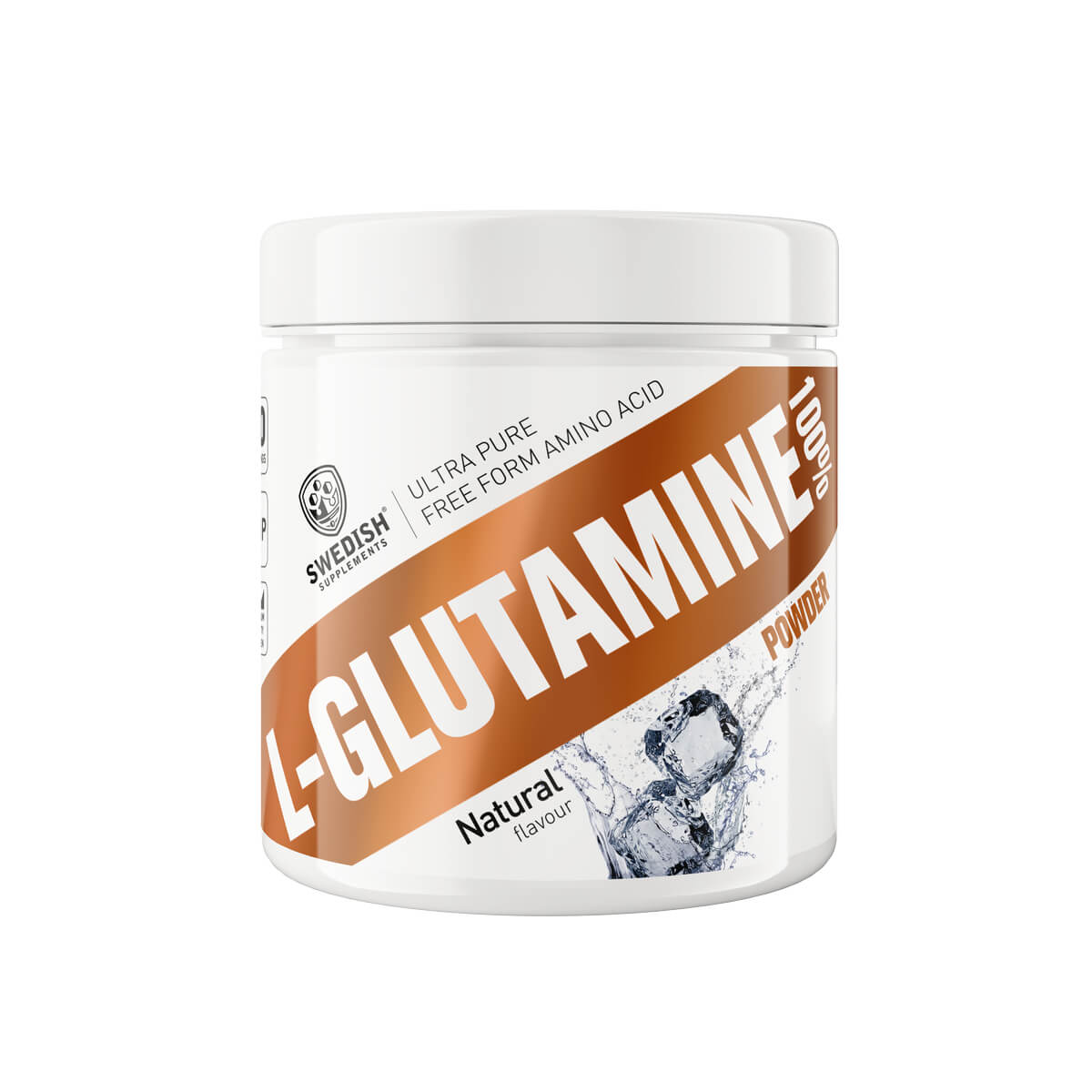 L-Glutamine 100%, 250 g, Swedish Supplements
