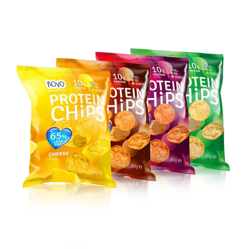 Protein Chips, 30 g, NOVO Nutrition