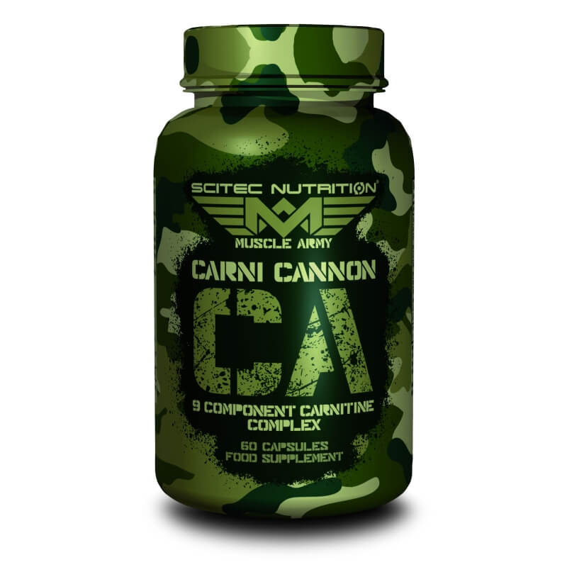 Carni Cannon, 60 kapslar, Muscle Army