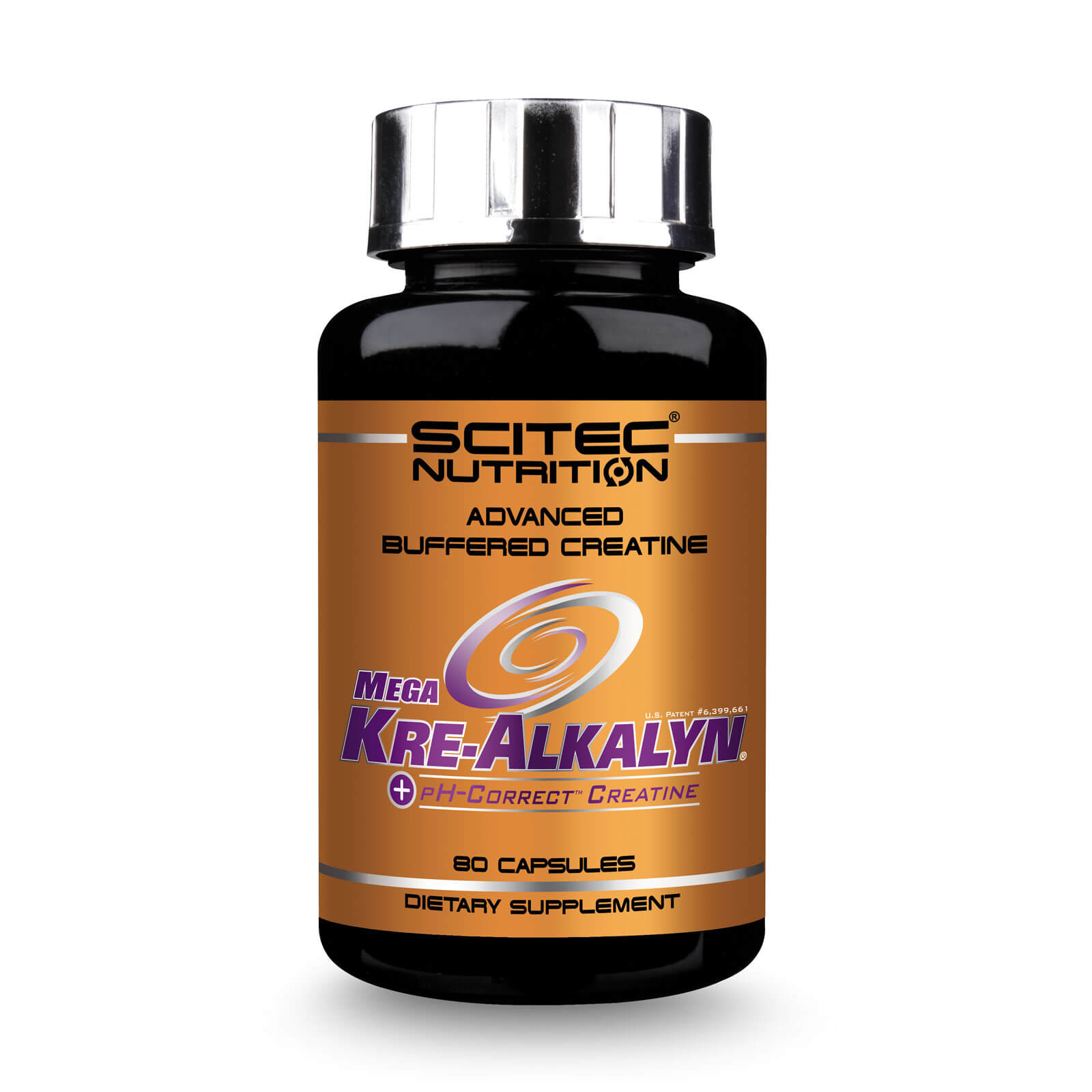 Mega Kre-Alkalyn, 80 kapslar, Scitec Nutrition