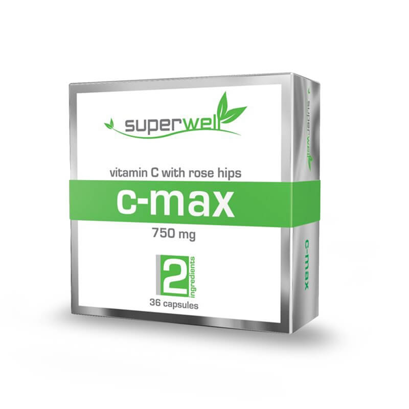 C-Max, 36 kapslar, Superwell