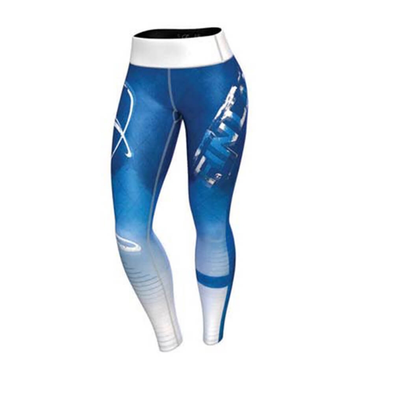 Finland Nation Leggings 3.0, blue/white, Anarchy