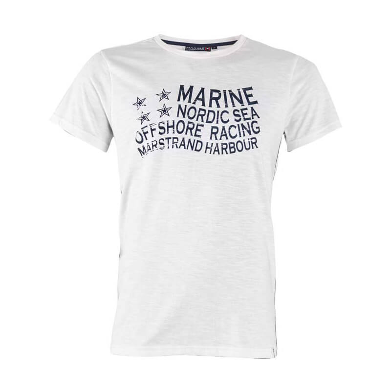 Kolla in T-Shirt, offwhite, Marine hos SportGymButiken.se
