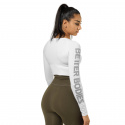 Bowery Cropped Ls, white, Better Bodies