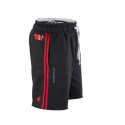 82 Sweat Shorts, svart/röd, Gorilla Wear