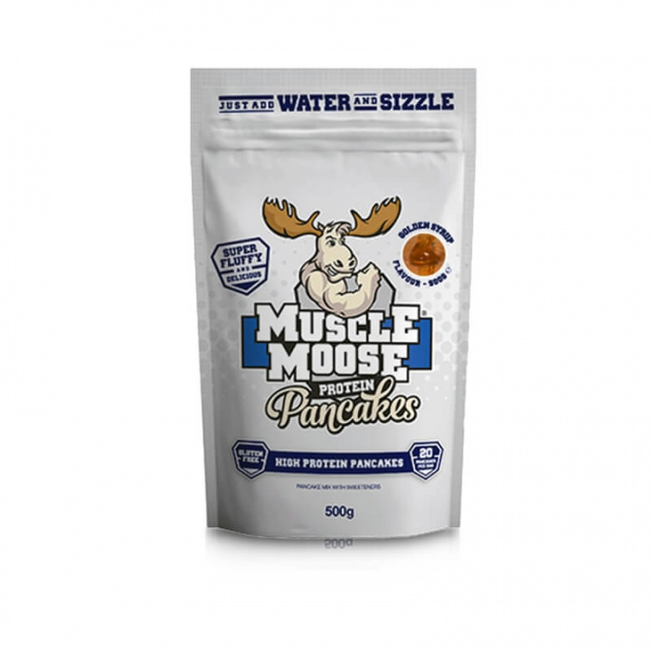 Kolla in Moose Protein Pancakes, 500 g, Muscle Moose hos SportGymButiken.se