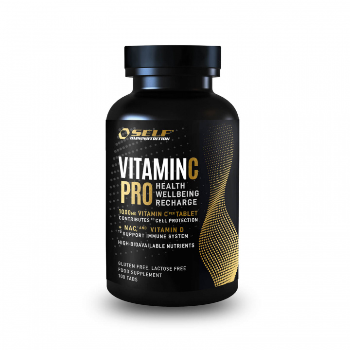 Kolla Vitamin C Pro, 100 tabletter, Self hos SportGymButiken.se